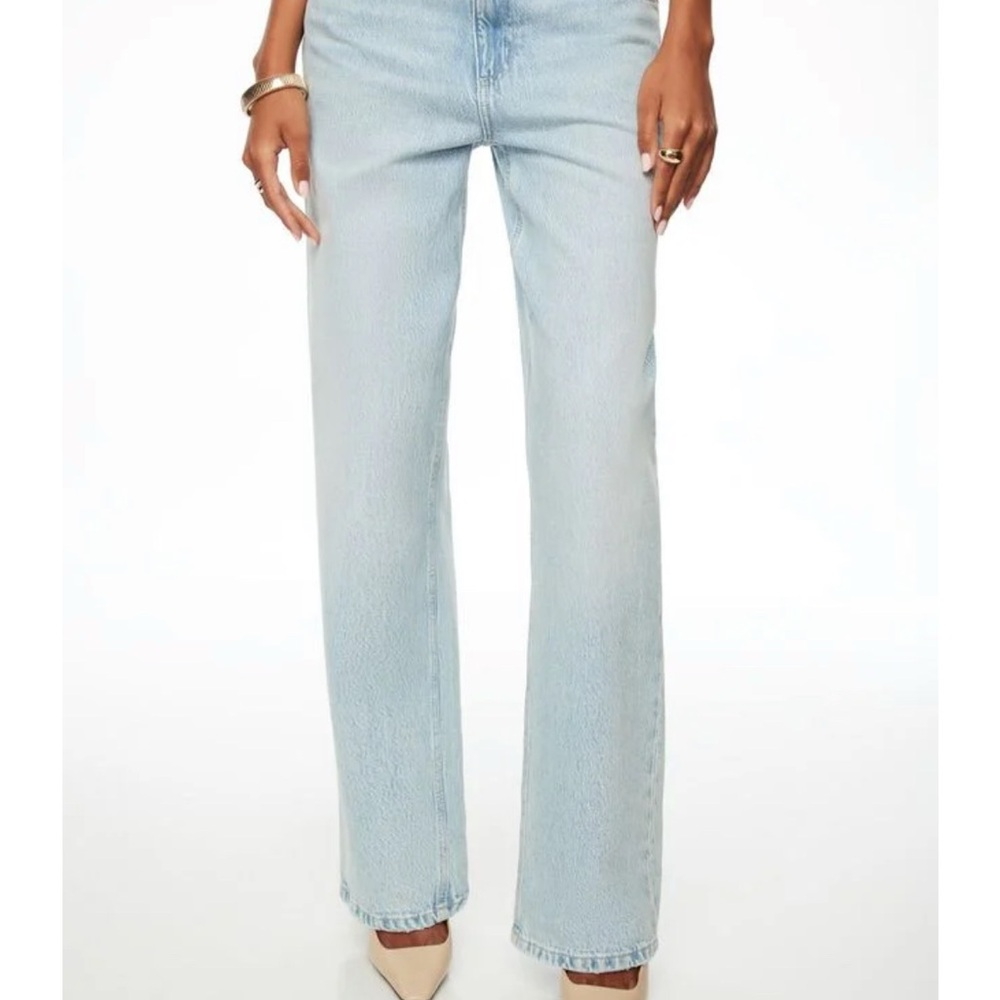 Dynamite Mika Relaxed Straight Jeans 25/0 NWT - Picture 3 of 7